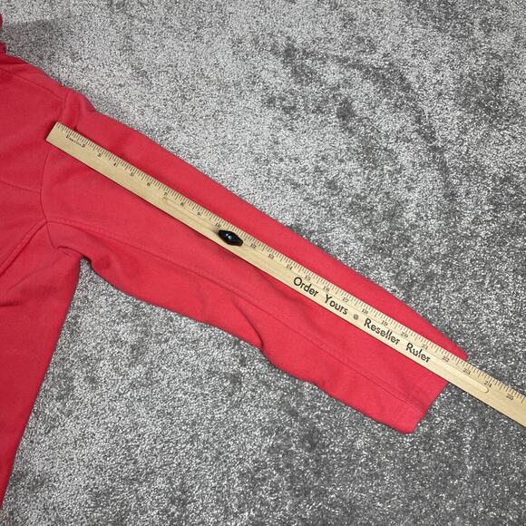 Columbia Jacket Womens 1X Fleece Zip Up Pockets Outdoors Hiking Coral Pink - Picture 13 of 14